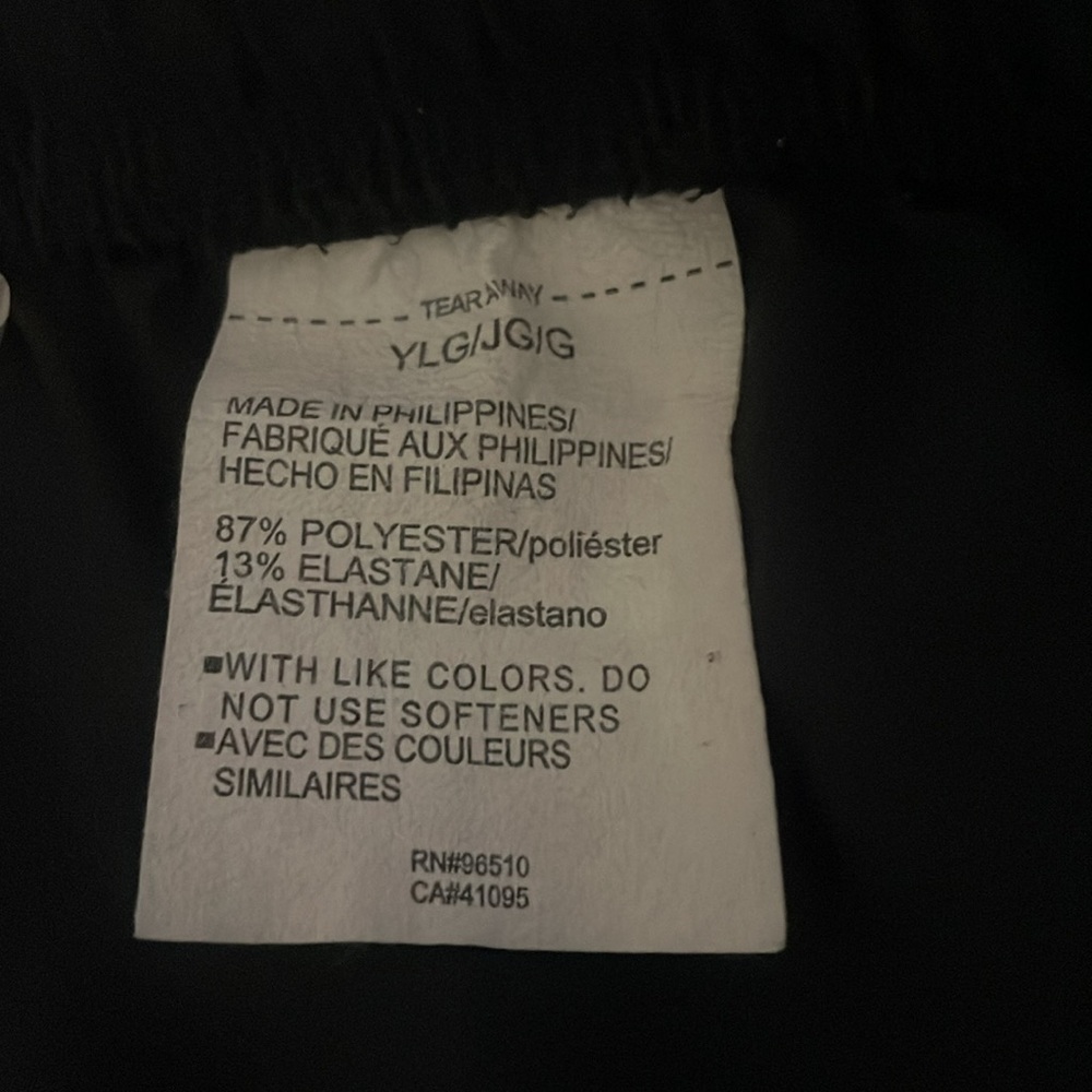 Boys Under Armour Black Athletic Pants - Picture 4 of 4